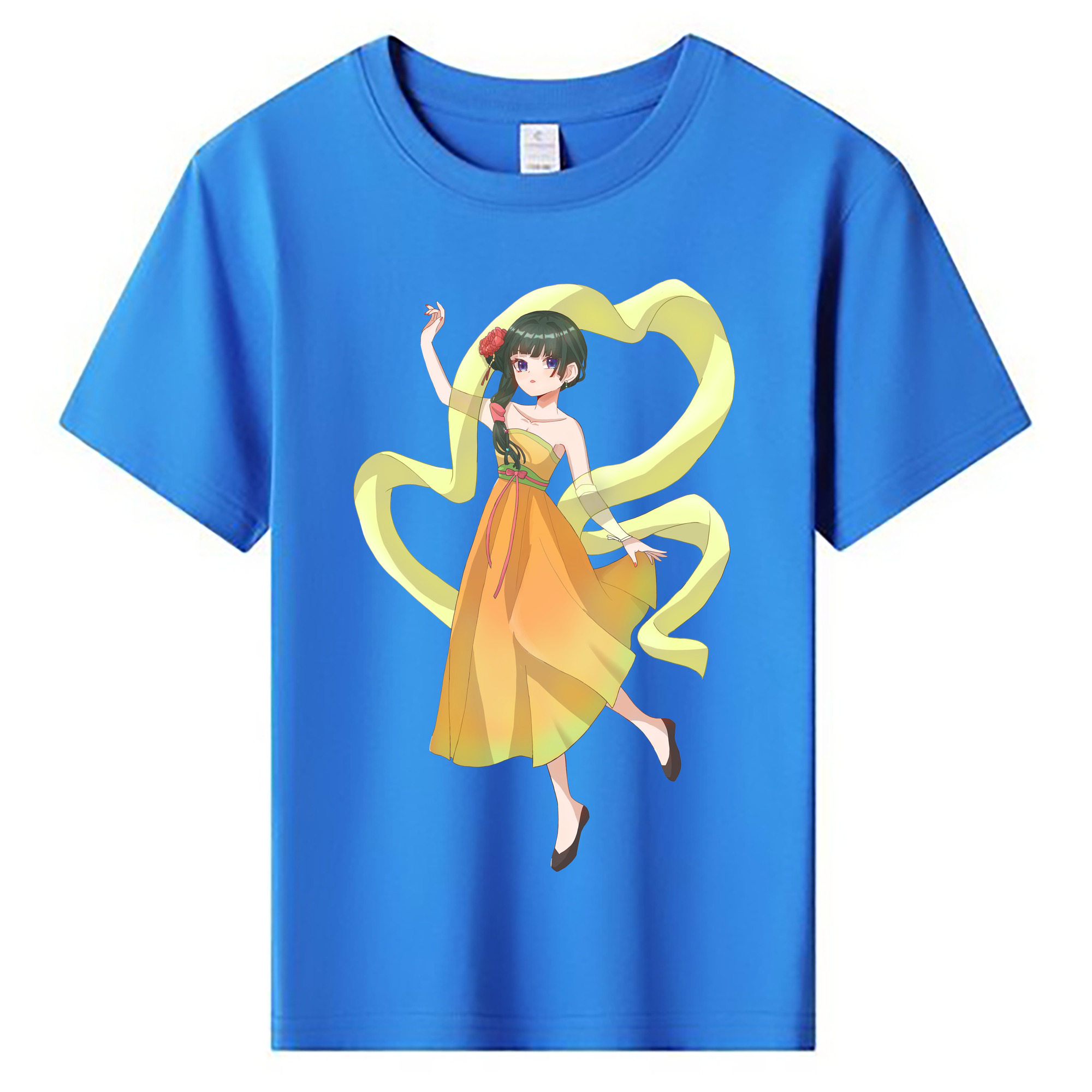 （画像用） 薬屋のひとりごと The Apothecary Diaries 綿100％キッズTシャツ（フロントプリント）